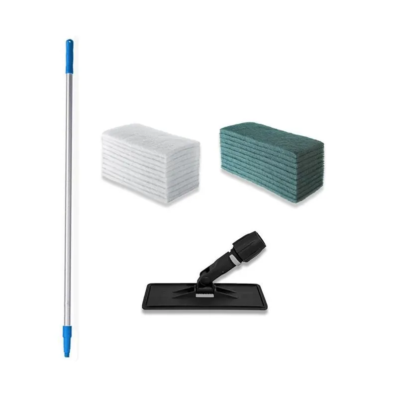 Suporte Limpa Parede De Limp C/3 Fibras + Extensão 1,5M