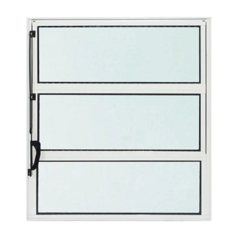 Janela de Alumínio Branco Vitro Basculante cmc Modular - 0.80 (l) X 0.60 (a)