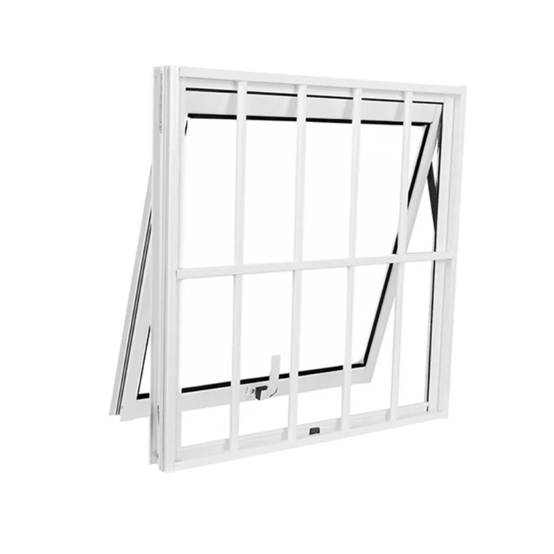 Janela de Alumínio Branco Vitro Máximo Ar Com Grade Suprema cmc Classic - 0.80 (l) X 0.80 (a)
