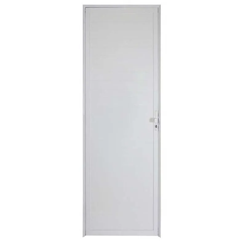Porta Lambril de Alumínio Branco cmc Classic - Lado Esquerdo - 2.10 (a) X 0.80 (l)