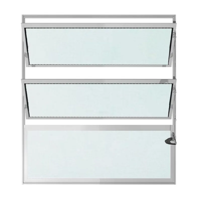 Janela de Alumínio Brilhante Vitro Basculante cmc Modular - 0,40(L) x 0,60(A)