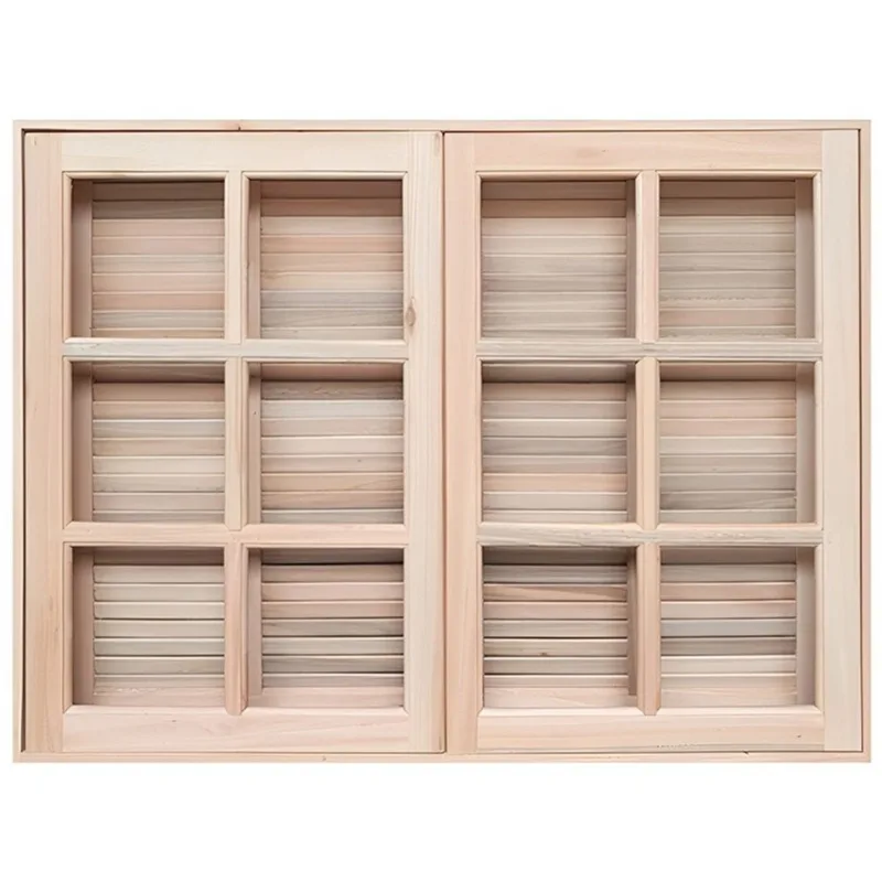 Janela de Abrir / Abrir Reto de Madeira Eucalipto Batentes de 14 cm Linha Pop mmc Company-1.20(L)X1.20(A)