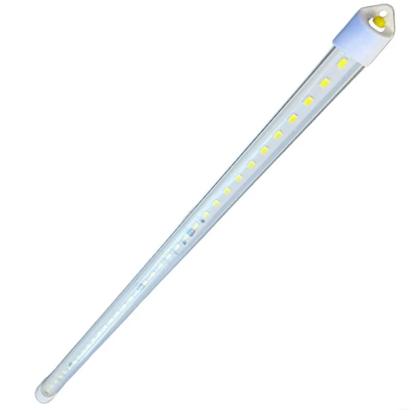 Barra Led Fixa c/ 50cm 36 Leds Bivolt c/ Botão Liga e Deslig Cor: Branco; Voltagem: Bivolt