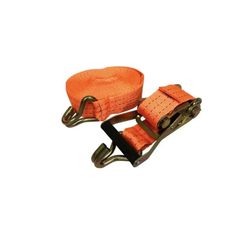 Conjunto Fita e Catraca p/ Amarração de Carga 9 Metros 5 Ton Cor: Laranja