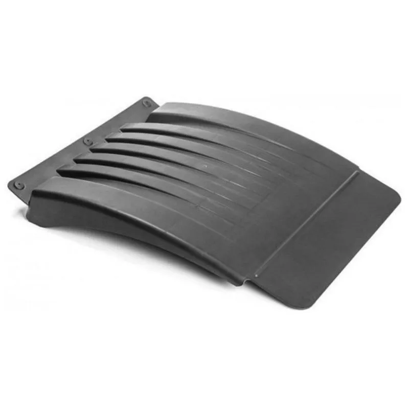 Meio Paralama Bau Facchini Truck/pesado Traseiro Cor: Preto