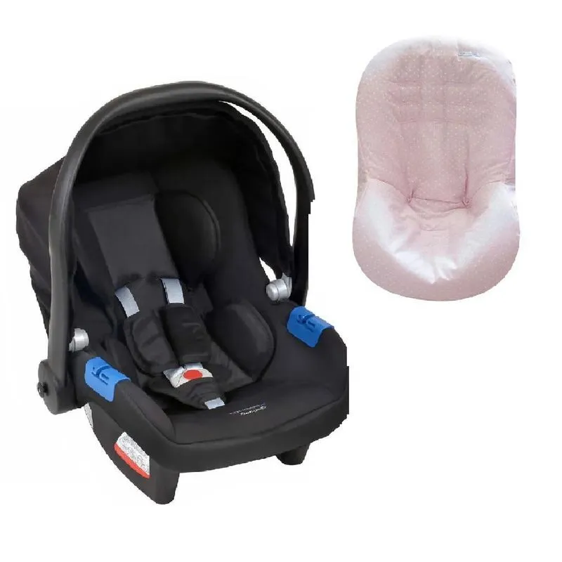 Bebê Conforto Burigotto Touring X Pr Com Capa Estrela Rosa