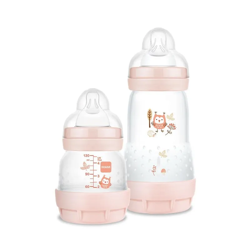 Mamadeira Easy Start Starter Set Dupla Coruja - Mam