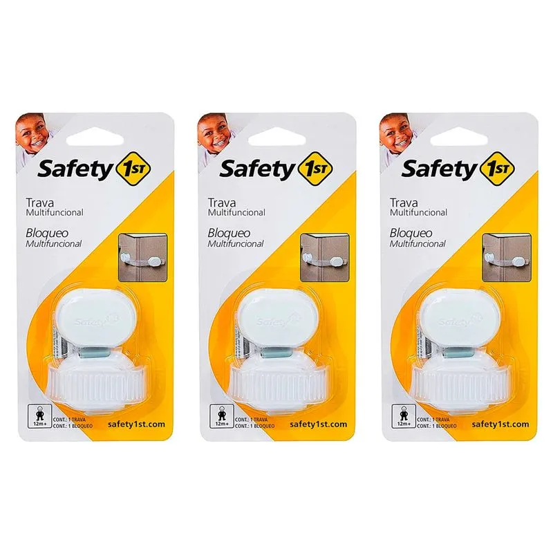 Trava Multifuncional 3 Unidades - Safety 1st