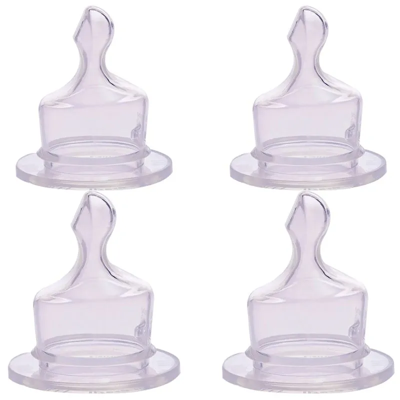 Bico Silicone 4 Unidades Tamanho 1 (0 A 6 Meses) - Lillo