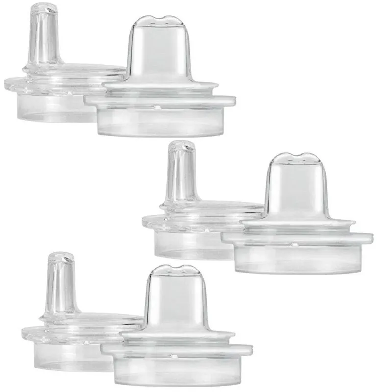 Bico Silicone Options Boca Larga 6un (6m+) - Dr Browns