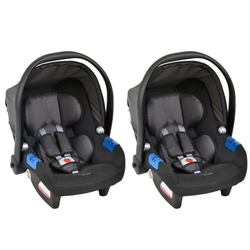 Bebê Conforto Touring X 2 Unidades - Dark Grey - Burigotto