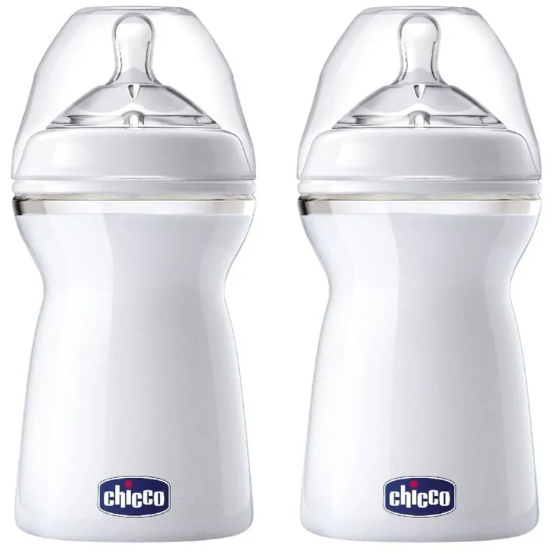 Mamadeiras Step Up (6m+) 330ml Neutra 2 Unid - Chicco