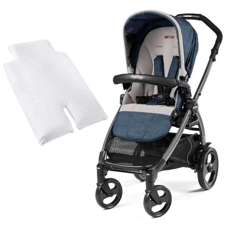 Carrinho Book 51 Stroller Urban Denim Com Almofada Conforto