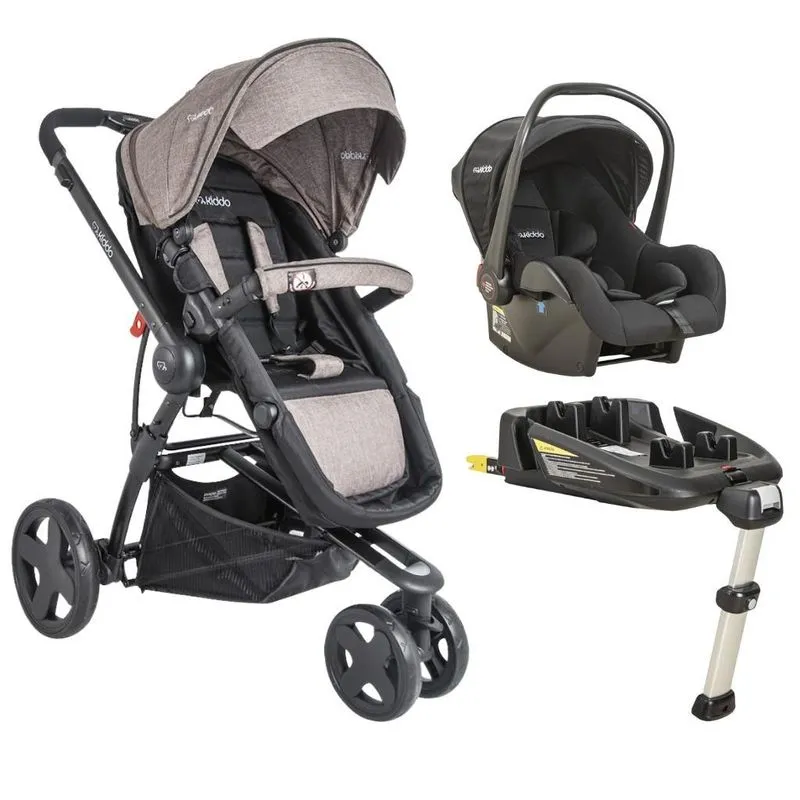 Carrinho Compass Iii Cappuccino Bebe Conforto E Base - Kiddo