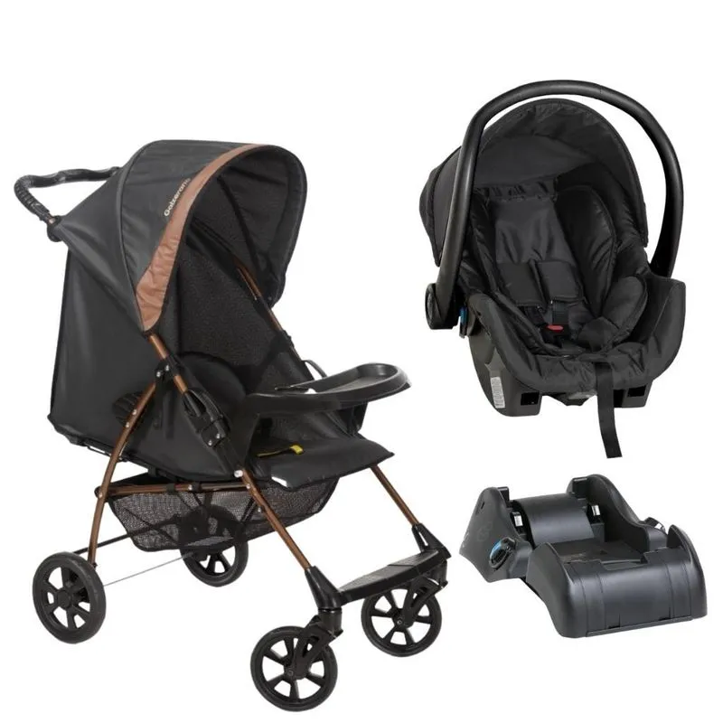 Carrinho Bebê Romano Ptc Bebê Conforto E Base - Galzerano
