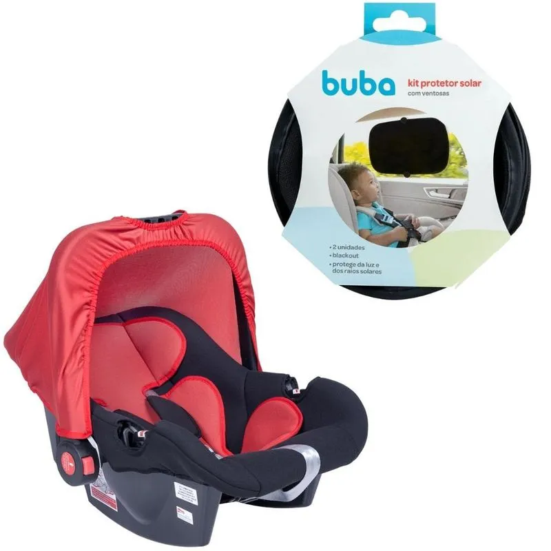 Kit Bebê Conforto Pop -stil Baby E Protetor Solar - Buba