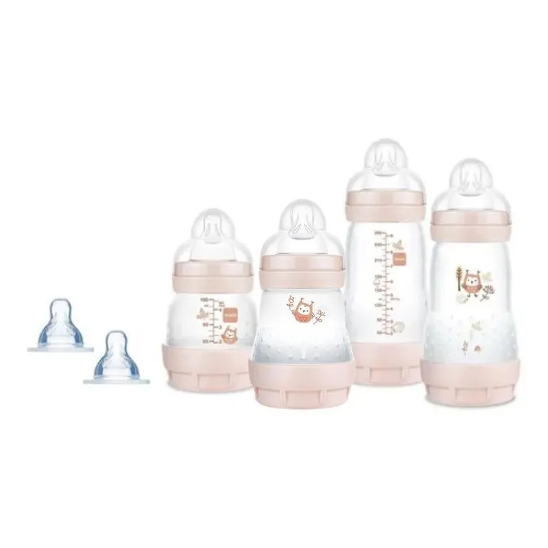Mamadeira Easy Start Gift Set Rosa Corujinha - Mam