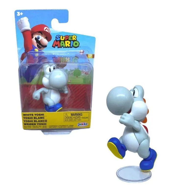 Super Mario Boneco 2.5 Polegadas Colecionável - Yoshi