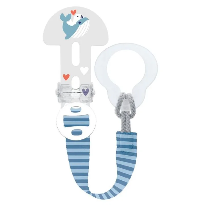 Prendedor Clip Clip It Baleia Azul - Mam