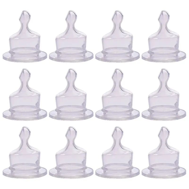 Bico De Silicone Tam.1 (0 A 6 Meses) 12 Unidades - Lillo