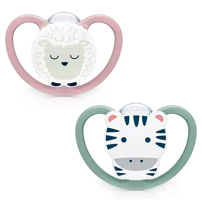 Chupeta Space Ovelha E Zebra (6m+) Tam.2 - Nuk