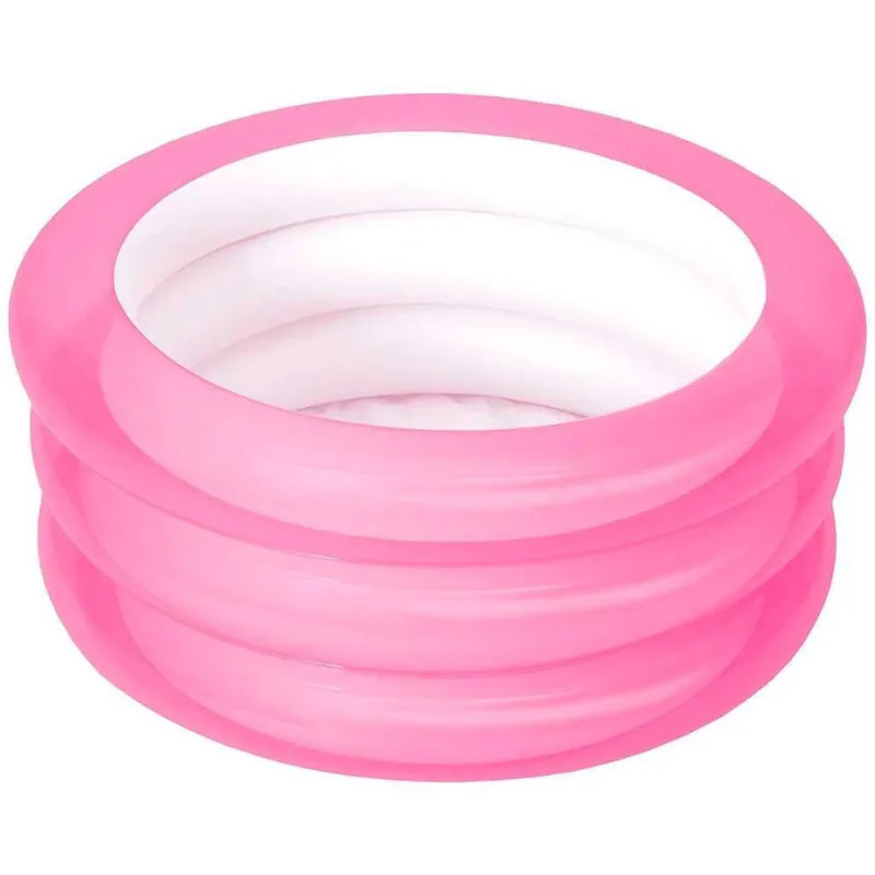 Banheira Inflável 80L Piscina ( + 2 Anos) Rosa - Mor