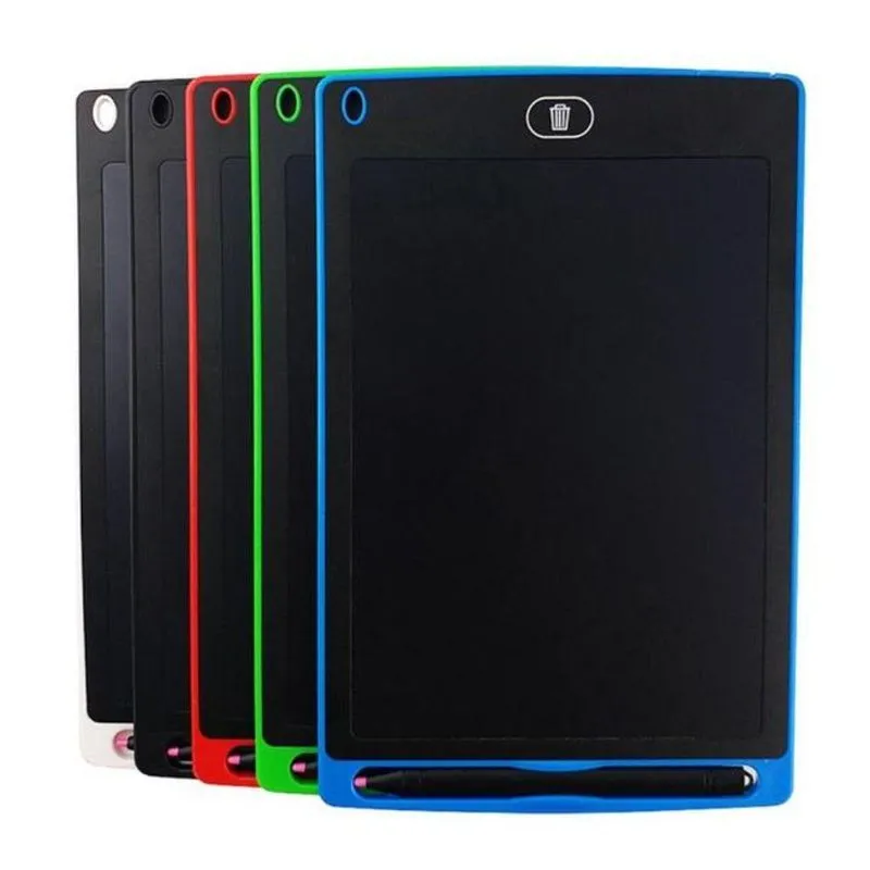 Tablet Infantil Lousa Mágica Azul Para Escrever E Desenhar