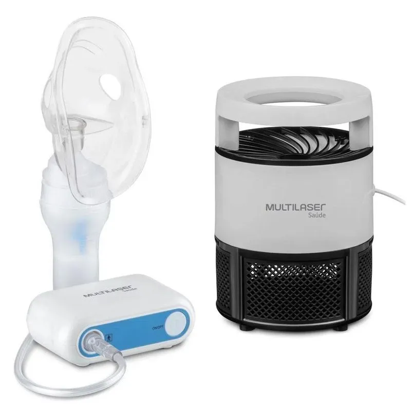 Inalador Compressor E Armadilha Mata Insetos - Multilaser