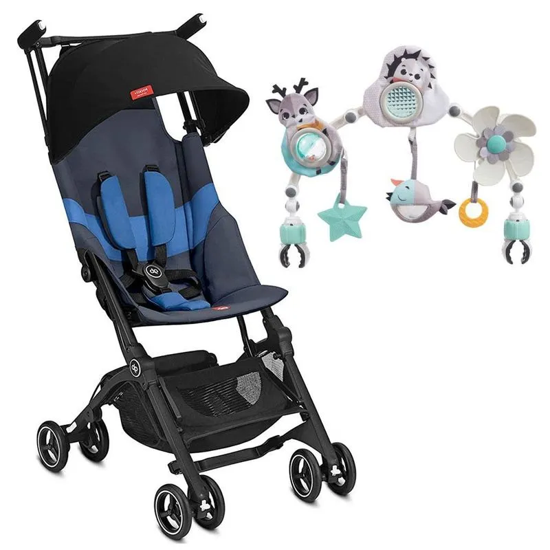 Kit Carrinho De Bebê Pockit+ Com Arco Sunny Stroll Magical
