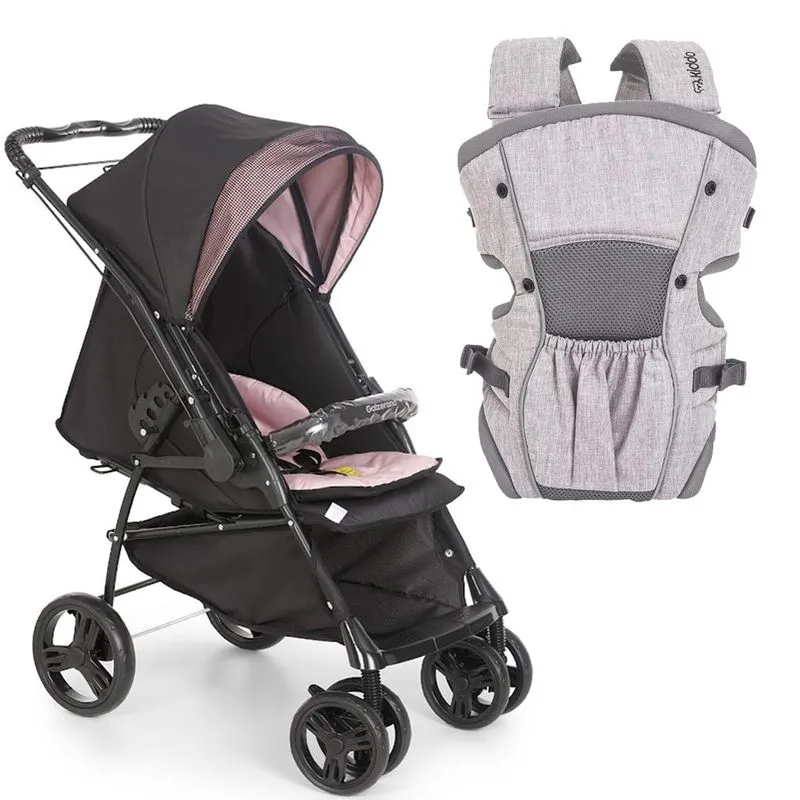 Kit Carrinho De Bebê Maranello Ii (0 15 Kg) E Canguru Muuv