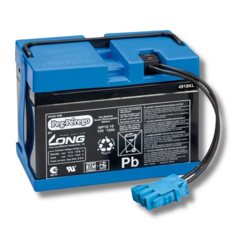 Bateria Para Carro Elétrico Infantil 12v/8ah - Peg Pérego