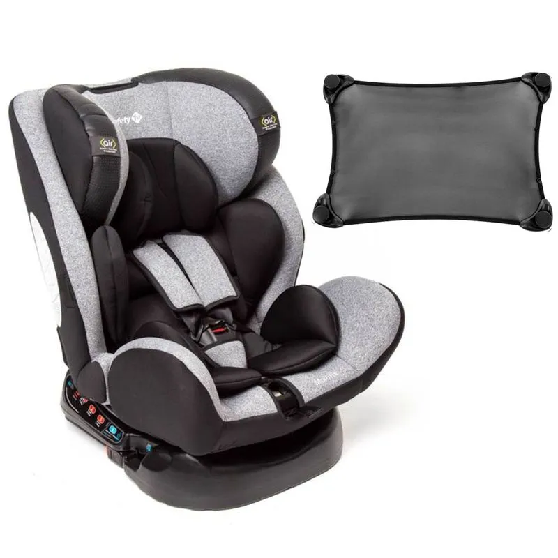Cadeira Multifix Urban Grey (0 A 36 Kg) E Protetor Solar