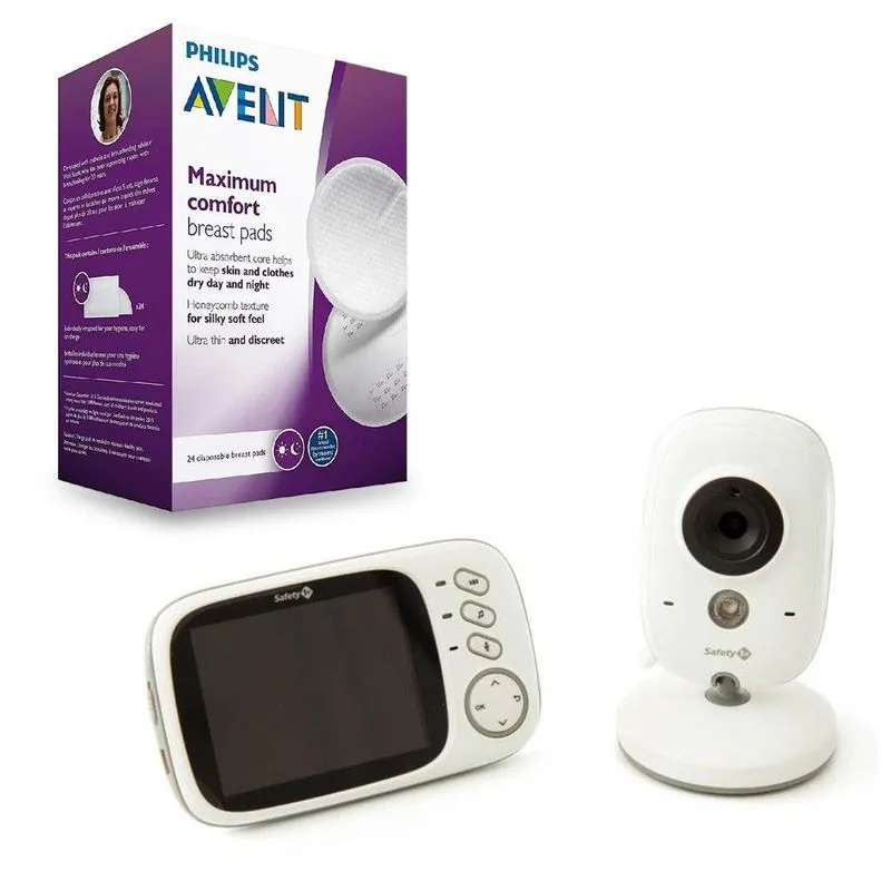 Babá Eletrônica Smart Vision + Absorvente Descartável