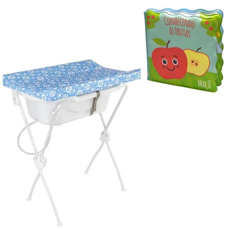 Banheira Floripa Tutti Baby + Livrinho De Banho Buba