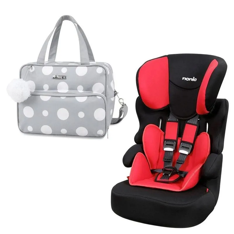 Cadeira Auto Kalle (9-36 Kg) | Encosto Ajustável | Bolsa G