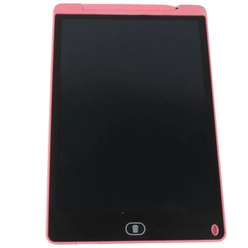 Tablet Infantil Lousa Mágica Rosa Para Escrever E Desenhar