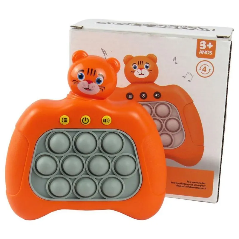 Brinquedo Infantil Pop It Eletrônico Anti Stress De Apertar