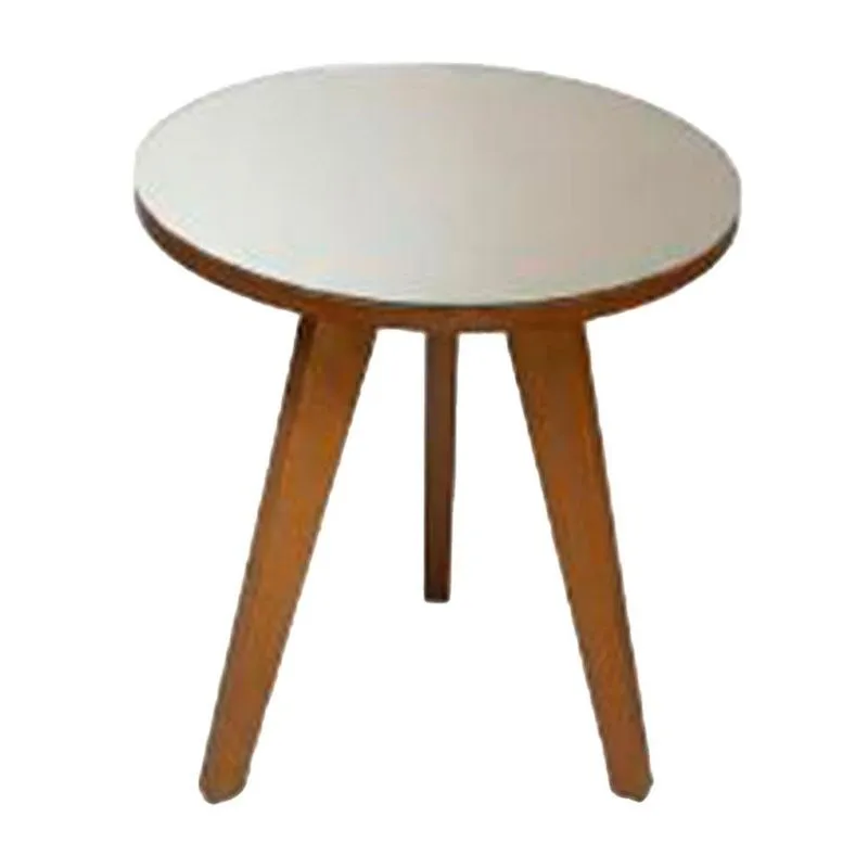 Mesa Lateral Palito Santana Madeira Tabaco 40x51cm (MP)