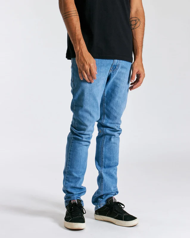 Calça Volcom Light Blue Vorta Denim 38 / Jeans Azul Claro