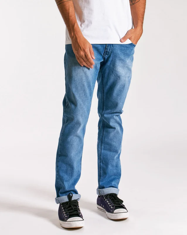 Calça Volcom Clear Blue Kinkade Denim 44 / JEANS BLUE