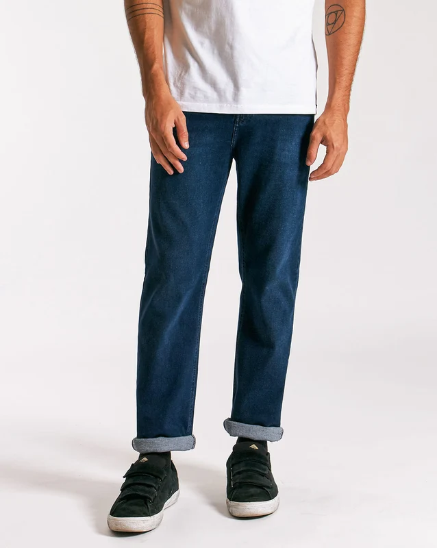 Calça Volcom Original Blue Kinkade Denim 38 / JEANS BLUE