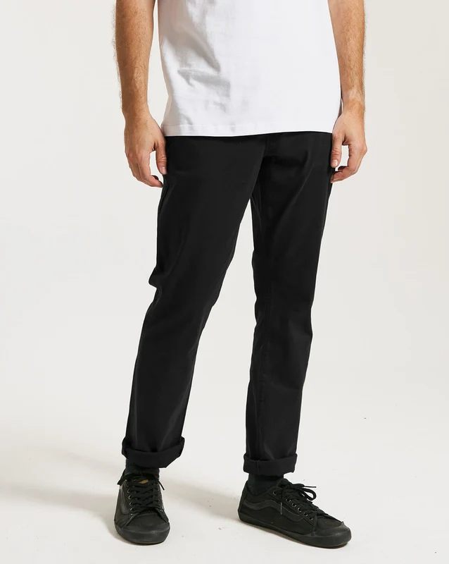 Calça Volcom Classic Chino Preta 46 / PRETO
