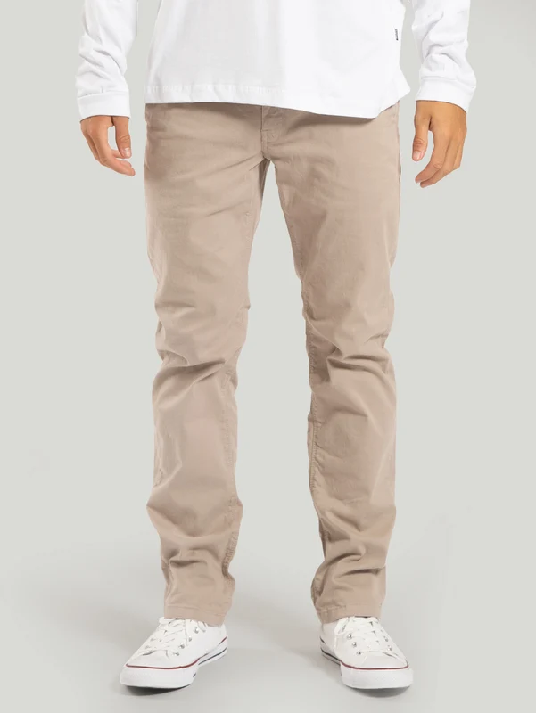 Calça Chino Masculina Hang Loose Bege 42 / BEGE