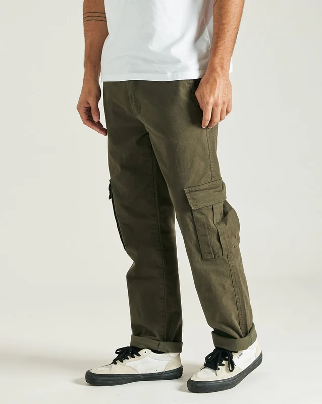 Calça Volcom Stranger Cargo Sarja Militar 44 / MILITAR