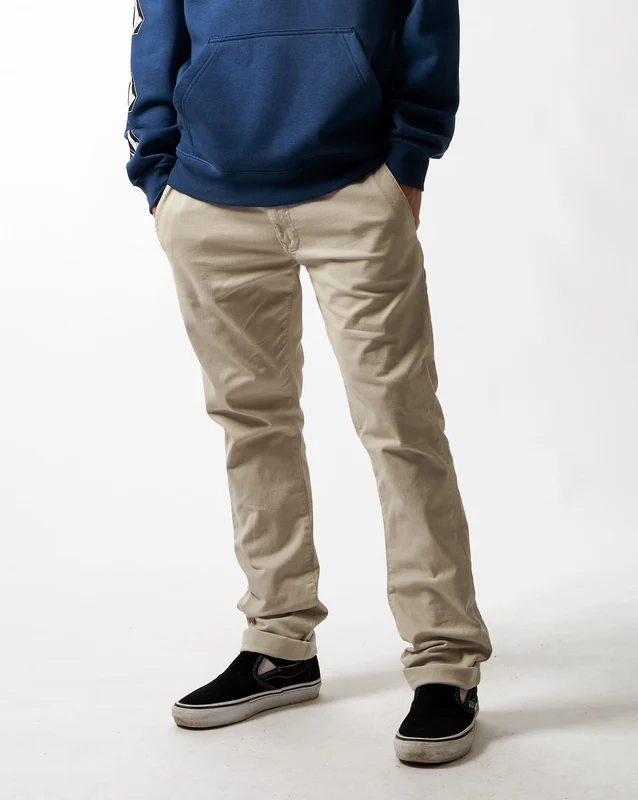 Calça Volcom Classic Chino Bege 40 / BEGE