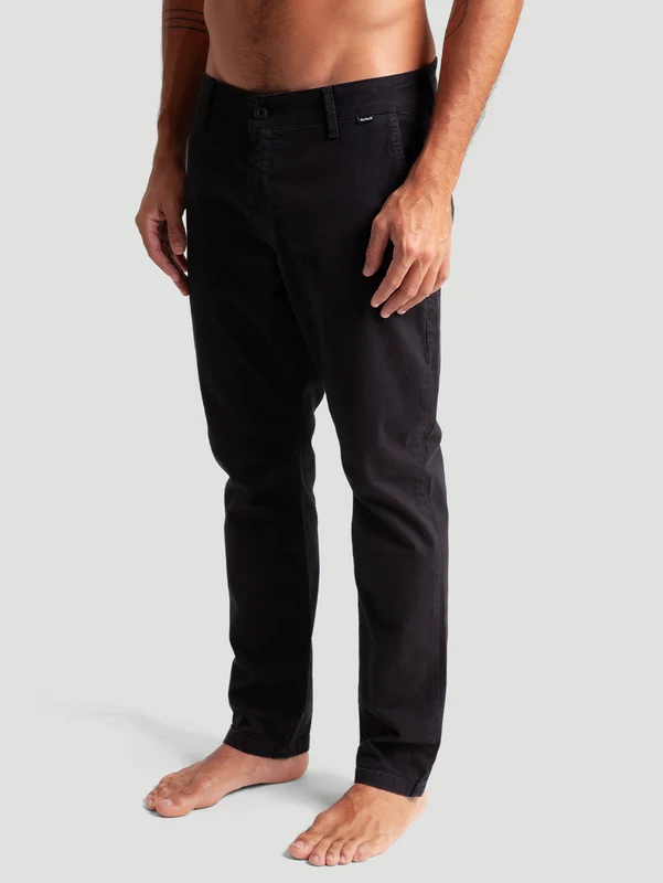 Calça Sarja Preta Hurley City 48 / Preto