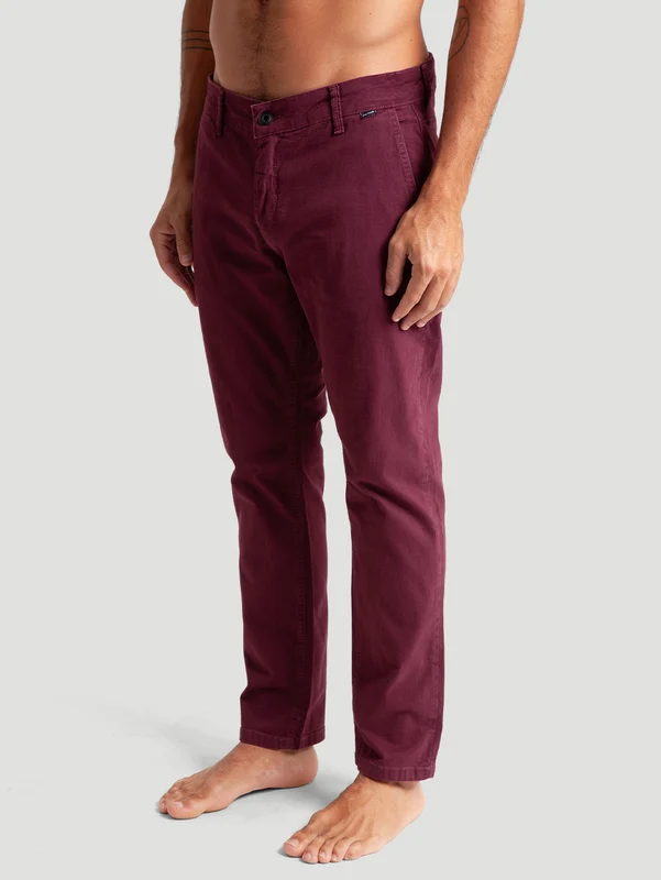 Calça Sarja Vinho Hurley City 42 / Vinho