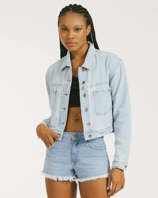 Jaqueta Jeans Volcom Blue Stone G / Jeans Azul