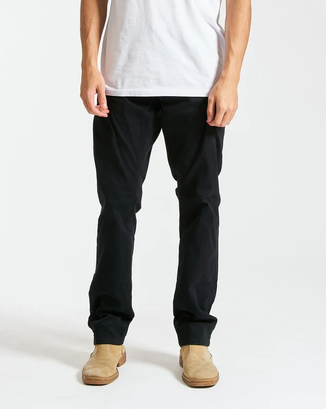 Calça Jeans Volcom Solid Vorta Preta 40 / PRETO