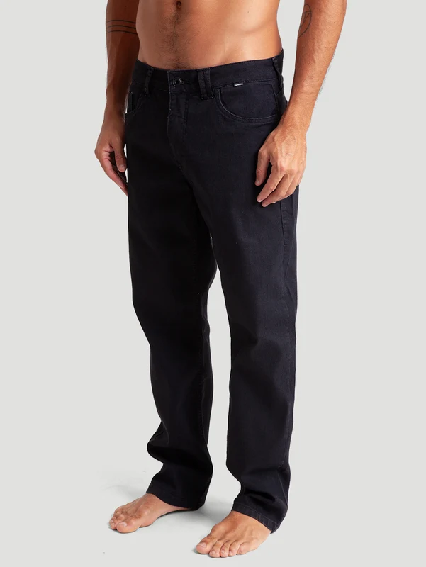 Calça Jeans Hurley Sunday Preto 42 / Preto